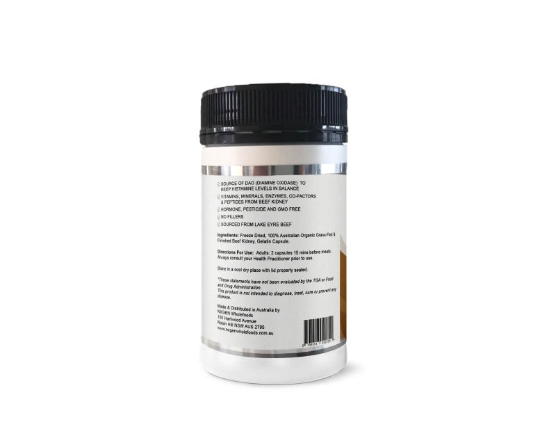 Beef Kidney 160 Capsules