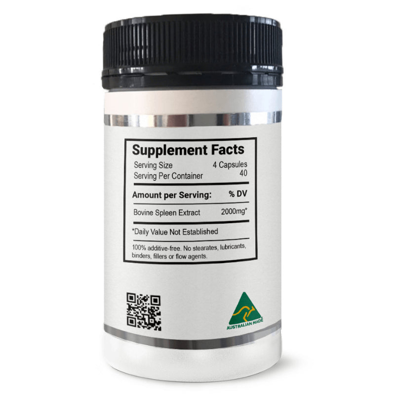 Beef Spleen 160 Capsules