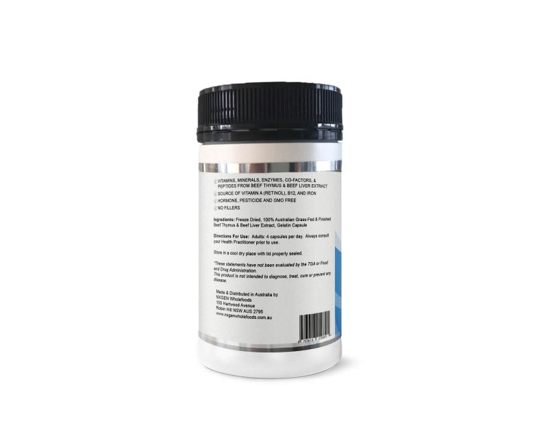 Beef Thymus 160 Capsules