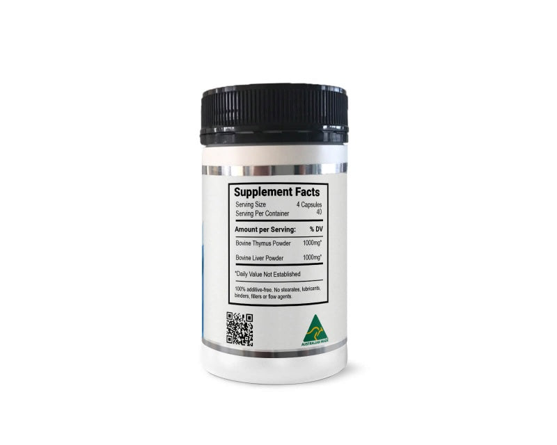Beef Thymus 160 Capsules